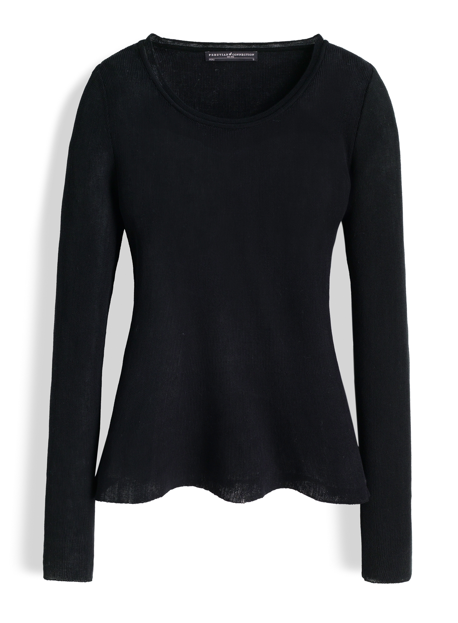 Keaton-Peplum-Pullover