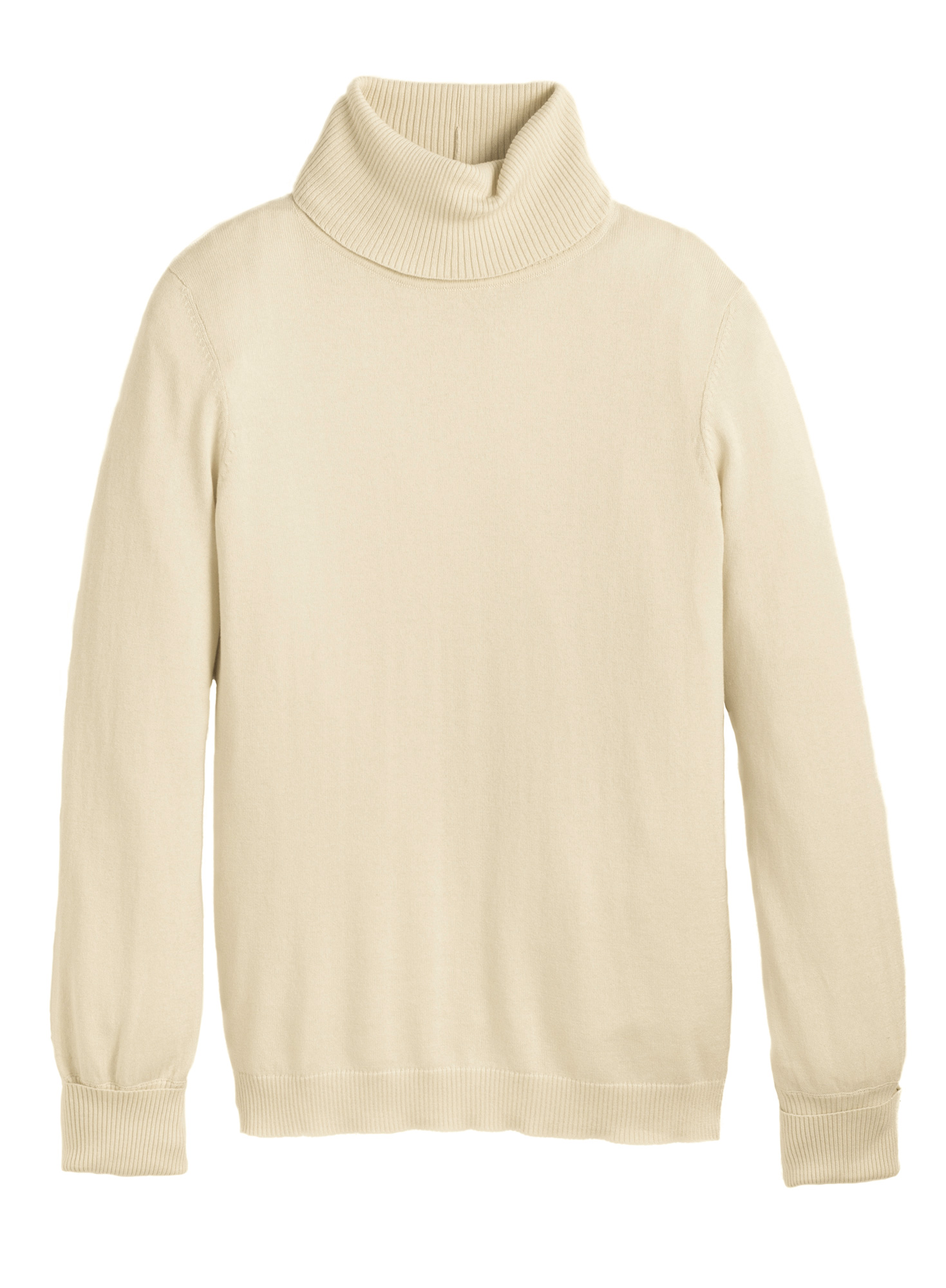 Basic-Rollkragen-Pullover