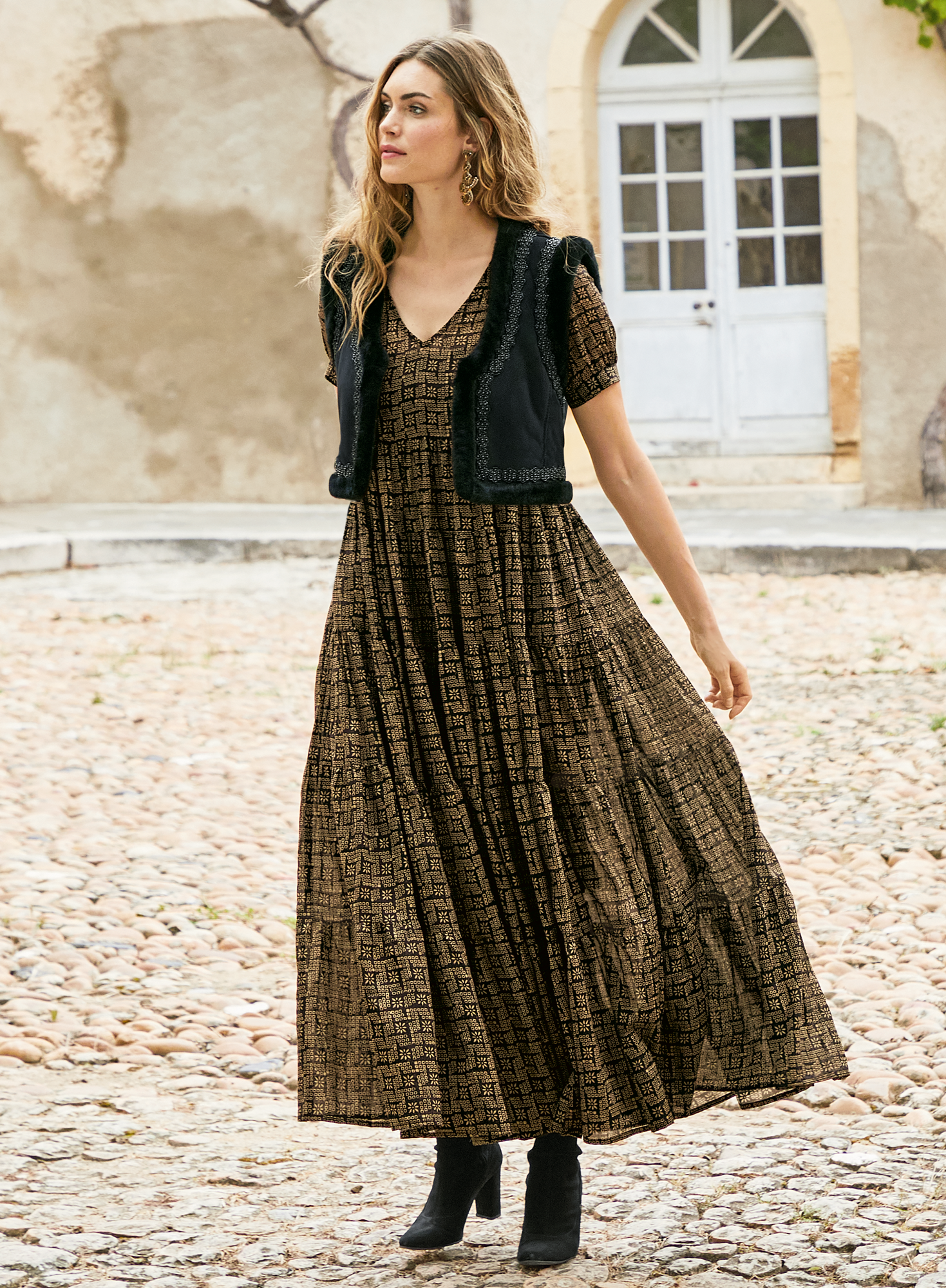 Provence-Maxikleid